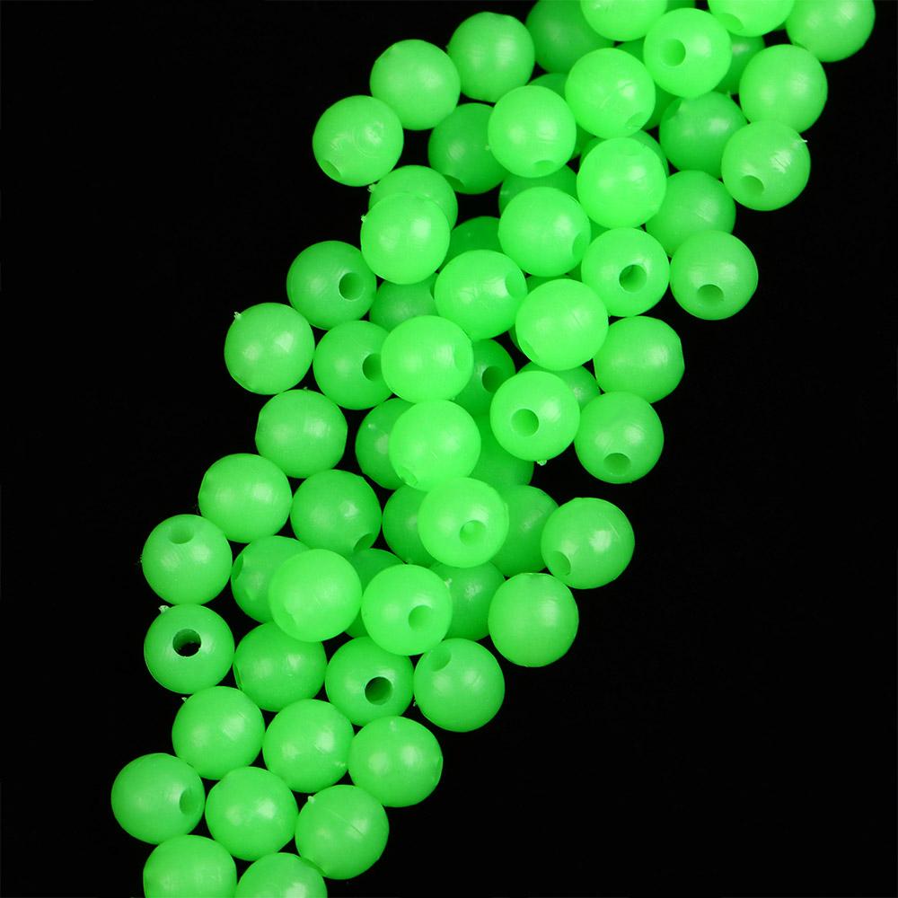 5mm Sea Fishing Luminous Tool Fishing Accessories Fishing Beads Float Tackles Glow Rig Beads