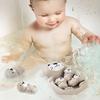 Cute Otter Family Bath Toys Set Soft Water Play Animals for Kids Mother Otter And Baby Otters Toy Fun Otter Swimming Toy