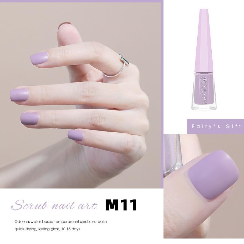 Новый матовый лак для ногтей на водной основе. Матовый матовый, не рвущийся, не требующий запекания, быстросохнущий и долговечный лак для ногтей.
