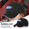 Car Logo Baseball Cap Outdoor Sports Sun Hat Gift Car Accessories For Ford Focus Mondeo MK1 MK2 MK4 MK3 Fiesta ST Line Transit Escape Fusion Explorer