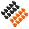 10pcs Crutch Tip Rubber 19mm Inner Diameter Slip Resistance Universal Heavy Duty Walking Cane Tip