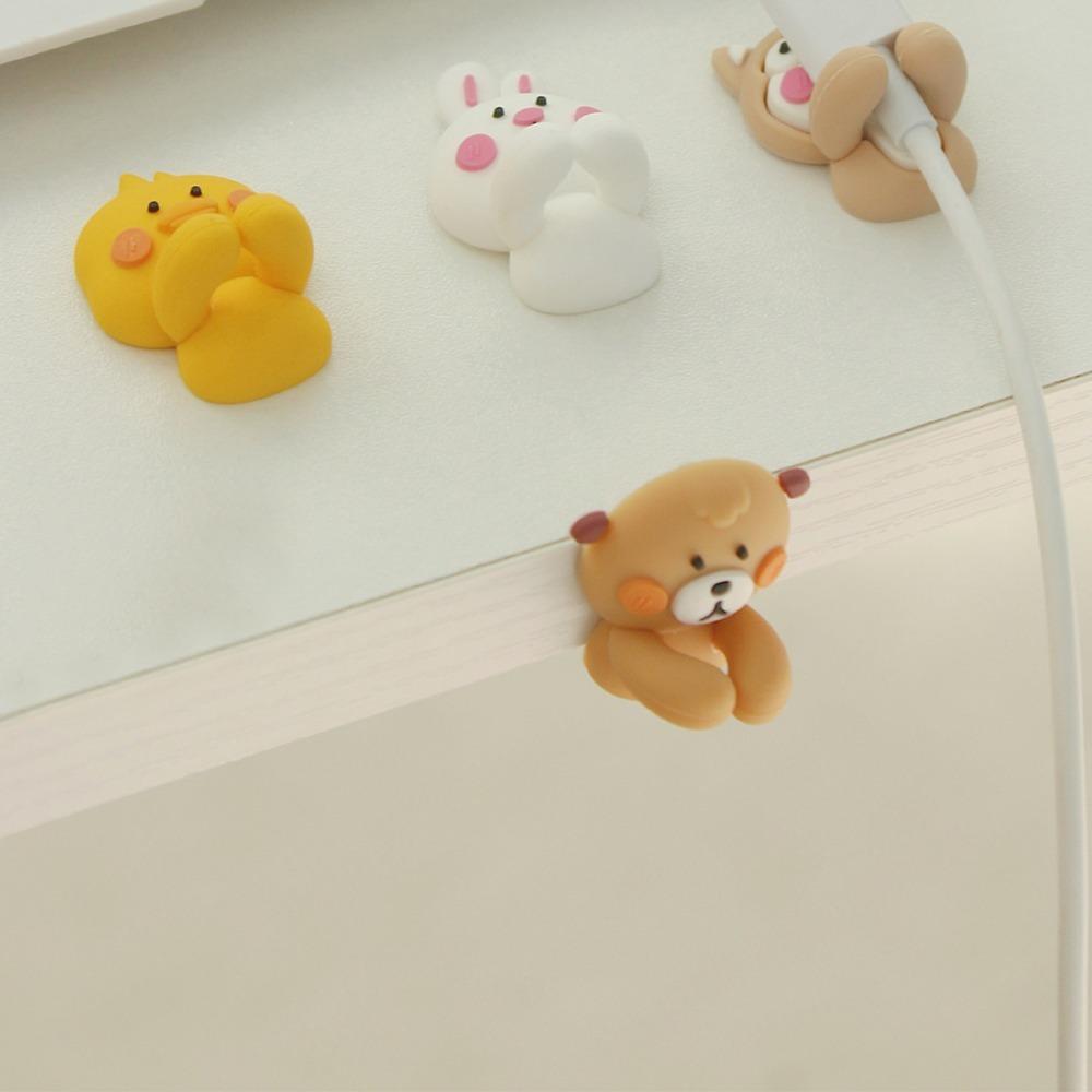 Самоклеящийся органайзер для зарядного кабеля, силиконовые аксессуары для украшения, фиксатор кабеля для наушников в автомобиле