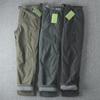 Men's Windproof & Waterproof Outdoor Soft Shell Pants, Warm Velvet-Lined, Multi-Pocket, Casual Straight-Fit for Fall & Winter.