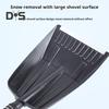 Автомобильная лопата для снега, регулируемая длина, складная аварийная лопата для снега в автомобиле, переносная лопата для снега для подъездной дороги, кемпинга, сада, грязи и снеговика