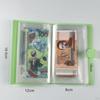 100 Pieces Clear Holder with Storage Case, Bill Slab Holder, Album Collection Sleeves Bag