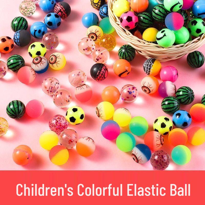No. 27 Children's Bouncing Elastic Ball Toy - Jumping & Floating Gift for Kindergarten