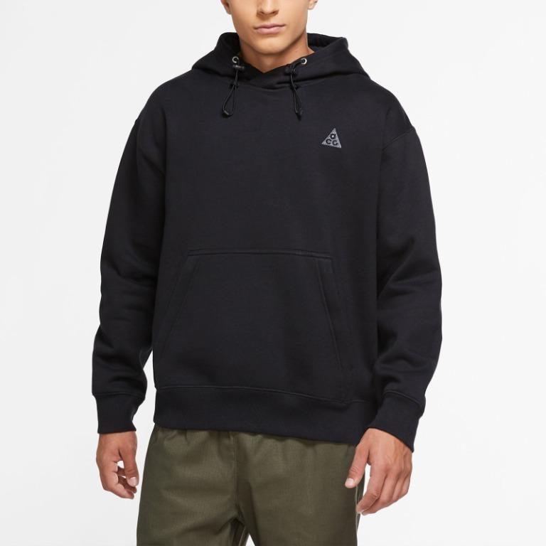 Nike Толстовки ACG Мужские Черные С капюшоном Умеренный Обычный CW4538-010