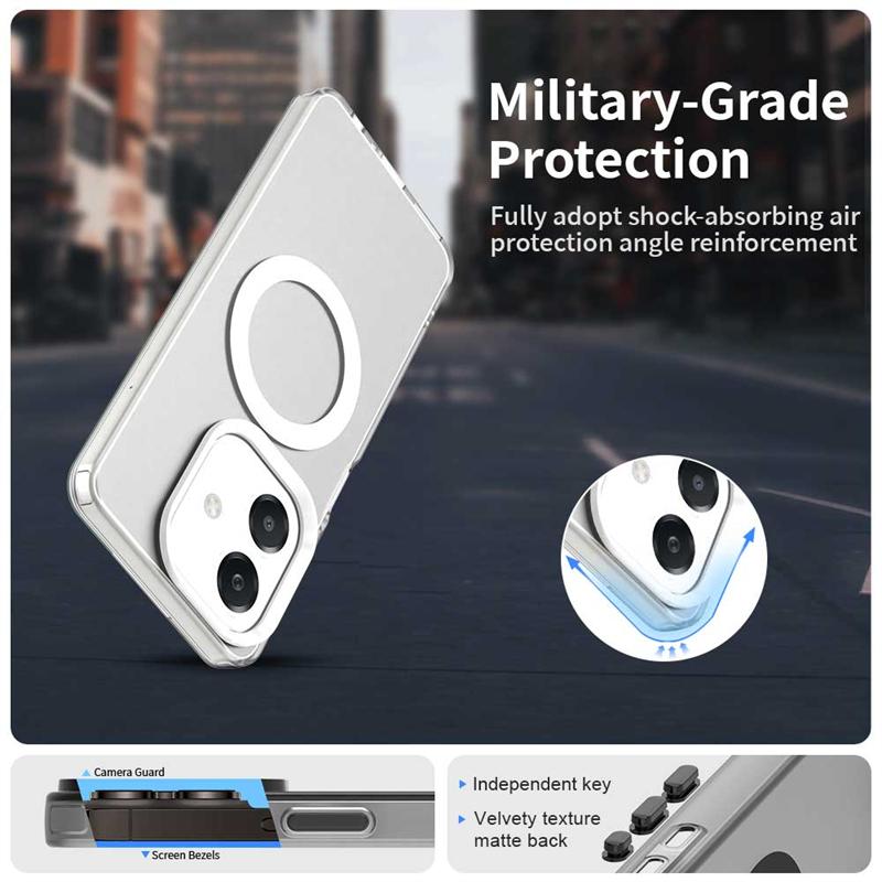 Для OPPO A3 чехол OPPO A3 Capas противоударный задний защитный прозрачный беспроводной зарядный кольцевой магнитный матовый Fundas OPPO A3