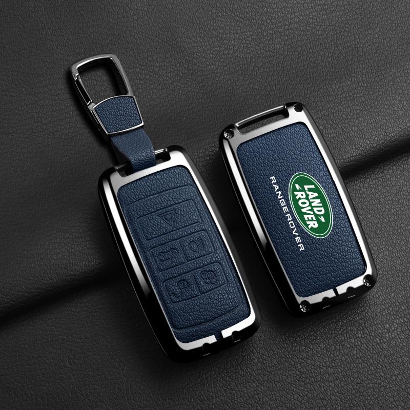 Чехол для ключей Land Rover для 2023 Range Rover Velar/Evoque, Discovery 4/5 - Исполнительный Спортивный Стиль.