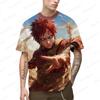 Uchi Haba T-shirt Short Sleeve Clothing Naruto High Quality Gift Fashion Y2k Clothes Trend Anime Shirts Streetwear