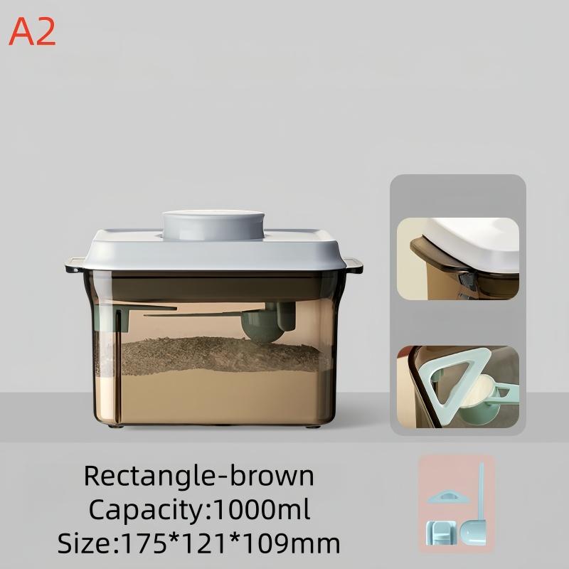 Kitchen storage box grain sealed jar pasta storage container moisture proof snack jar kitchen food jar pasta storage box