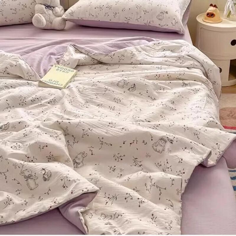 Летнее одеяло Muji из 100% хлопка