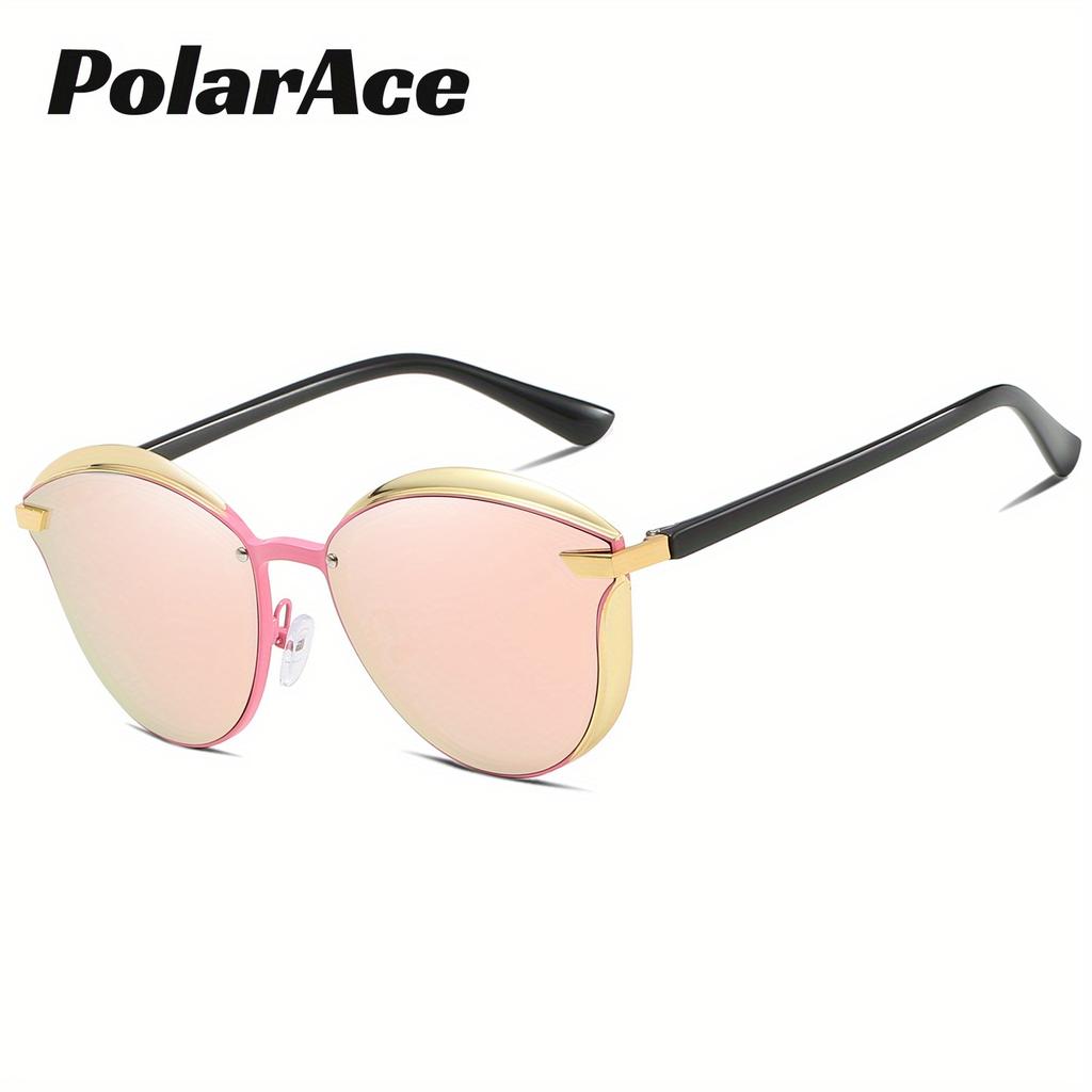 PolarAce унисекс, высококачественные солнцезащитные очки в овальной оправе из поляризационного сплава, очки для вождения, солнцезащитные козырьки, UV400
