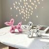 Елочное украшение Disco Dog, Максималистская статуэтка собаки-шарика для мамы и папы собак, Эстетичный декор в виде диско-шара, Преппи-декор для квартиры, Милый декор для комнаты и