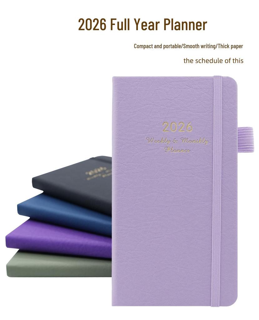 В наличии 2026 Английский еженедельник-дневник 24K