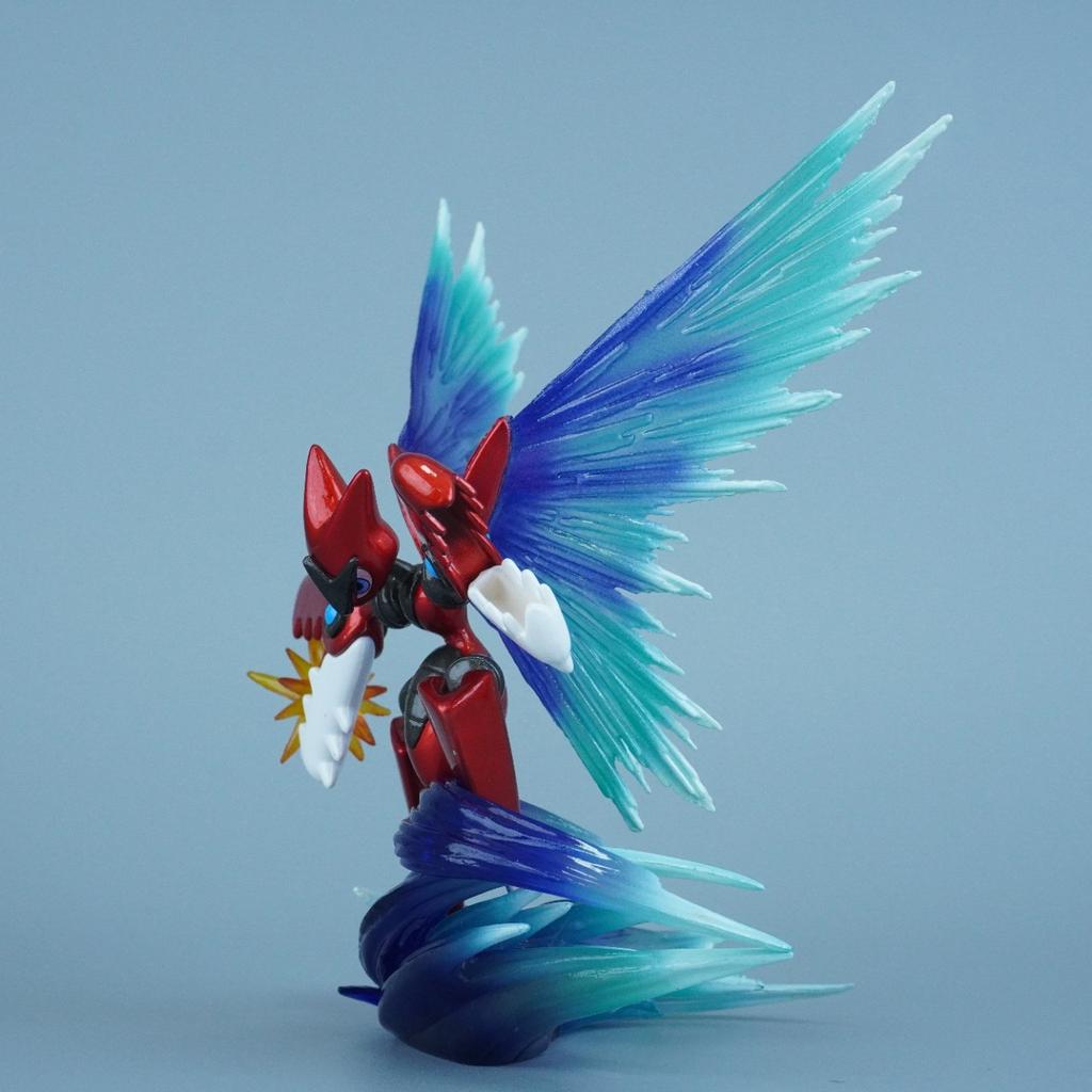 Аниме Статуя Scizor Kleavor Scyther Боевая версия. ПВХ Фигурка Коллекционная Игровая Модель Детские Игрушки Кукла Подарки 16см