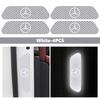 4pcs Reflective Car Accessories Door Sticker Safety Tape Inside Auto Accessories For Benz AMG Exclusive A C E R V Class CLA CLS XT3