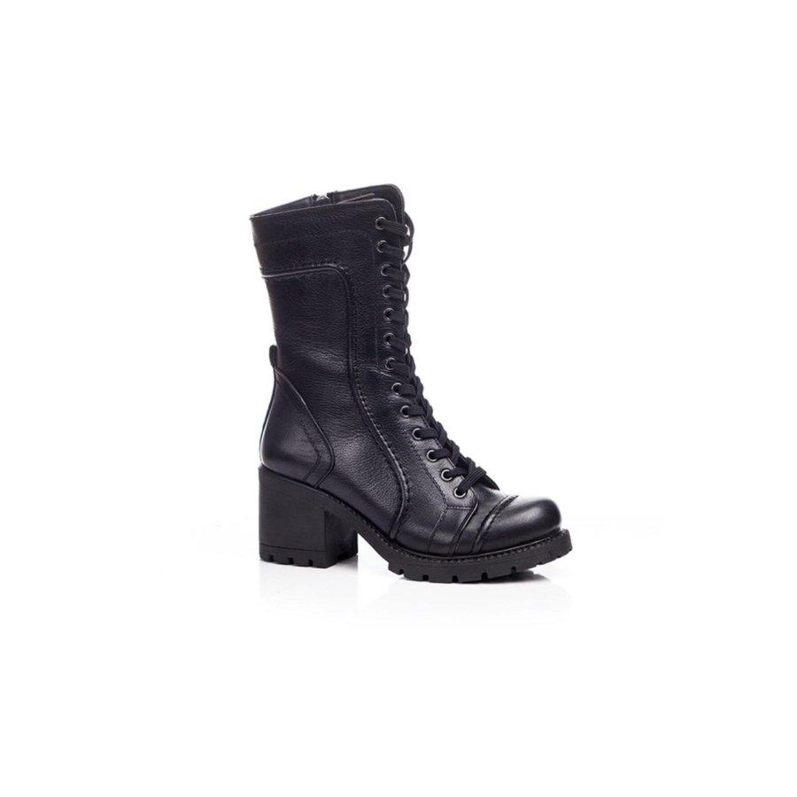 Женские удобные повседневные ботинки из натуральной кожи на каблуке