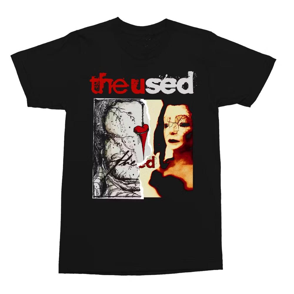 New Popular The Used Black T-Shirt Cotton All Size Unisex OM50 Unisex T-Shirt