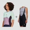 Womens Cycling Jersey Set Short Sleeve Mountain Bike Outfit Breathable Moisture Wicking Sportswear