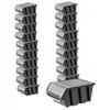 KADAX 10x Organizer Pojemnik Kuweta magazynowy Warsztatowy 195x120mm