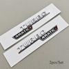 3D ABS Chrome Car Letters Logo A45 A45 S TURBO 4MATIC Stickers Rear Trunk Emblem Badge For Mercedes Benz AMG A45 A45S W177 W176 BC2