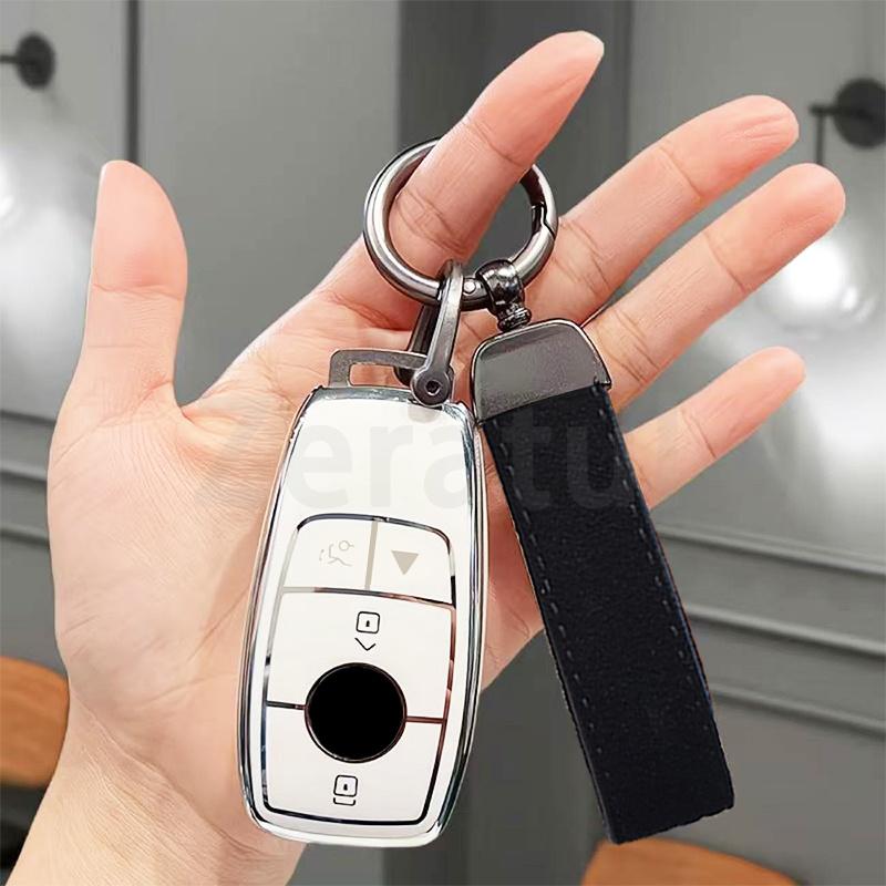 Брелок-чехол из ТПУ для смарт-ключа автомобиля Mercedes Benz Cle W205 W213 W222 X167 W177 A C E S G Class Glc Cla Glb 200