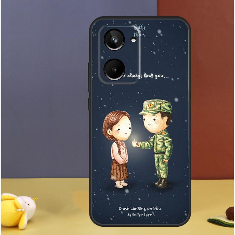 Crash Landing On You For Realme C71 C75 C55 C53 C67 C61 C33 C63 C51 C65 15 GT7 Pro 10 11 12 13 14 Pro Plus Case