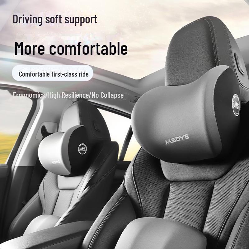 Комплект подголовников и поясничной поддержки из пеноматериала с эффектом памяти