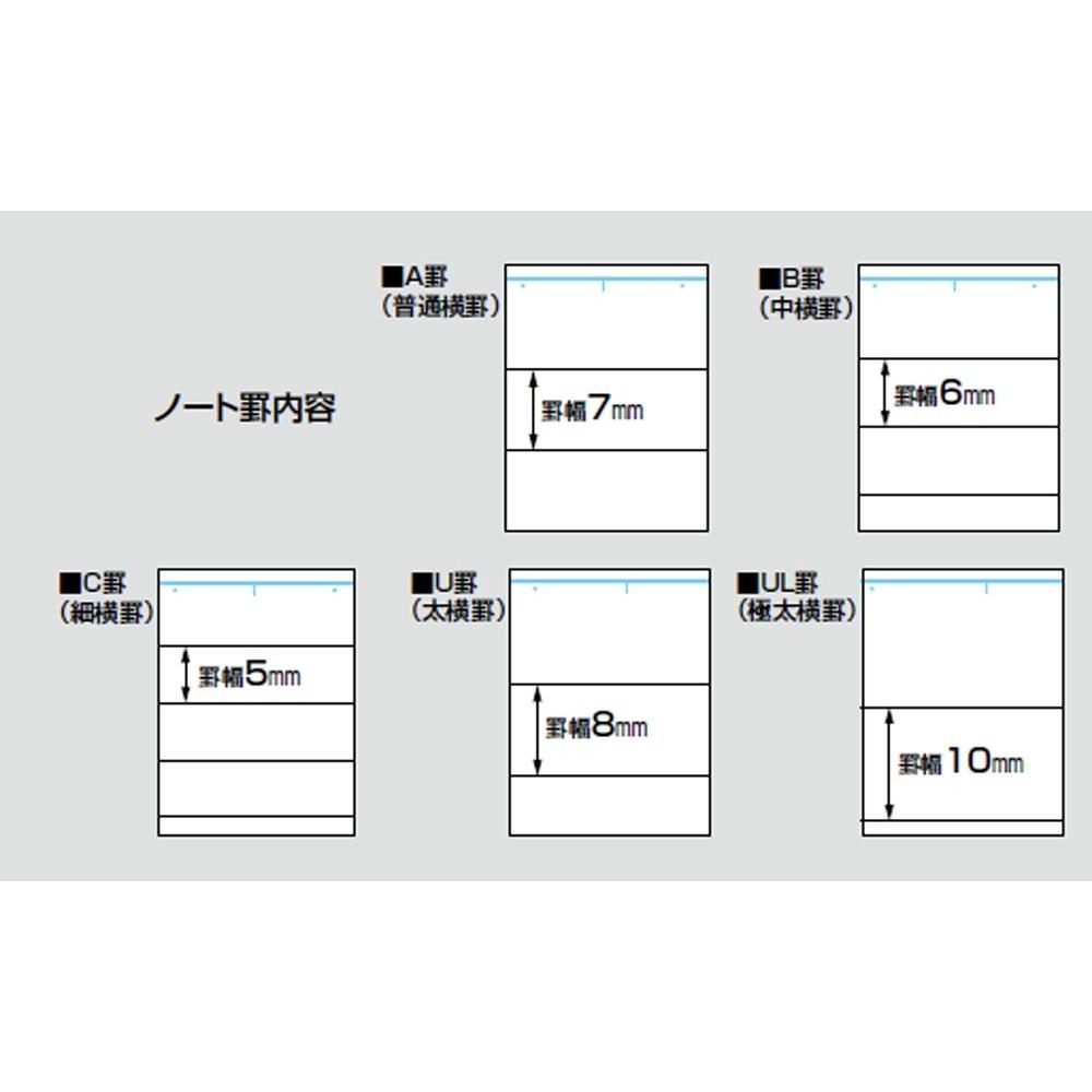 KOKUYO Campus Note Dotted Ruled A4 B Ruled 40 Sheets No-201BT