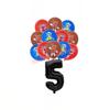 Five Nights Bear Birthday Decorations Freddyed Paper Plate Cup Cake Topper FNAF Balloon for Boys Favor Gift Baby Shower Supplies