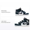 Детские кроссовки Air 1 Mid PS Armory Navy Blue Black White AR6351-411