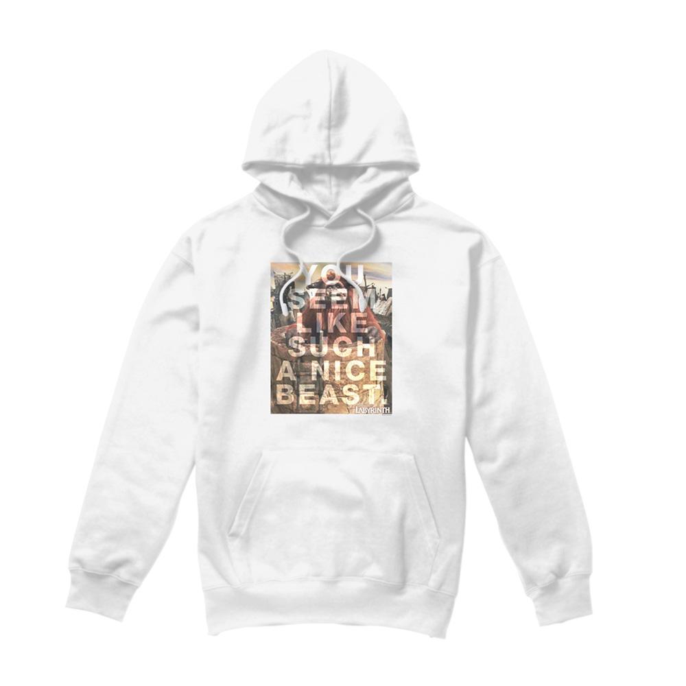 Labyrinth Unisex Adult Nice Beast Hoodie