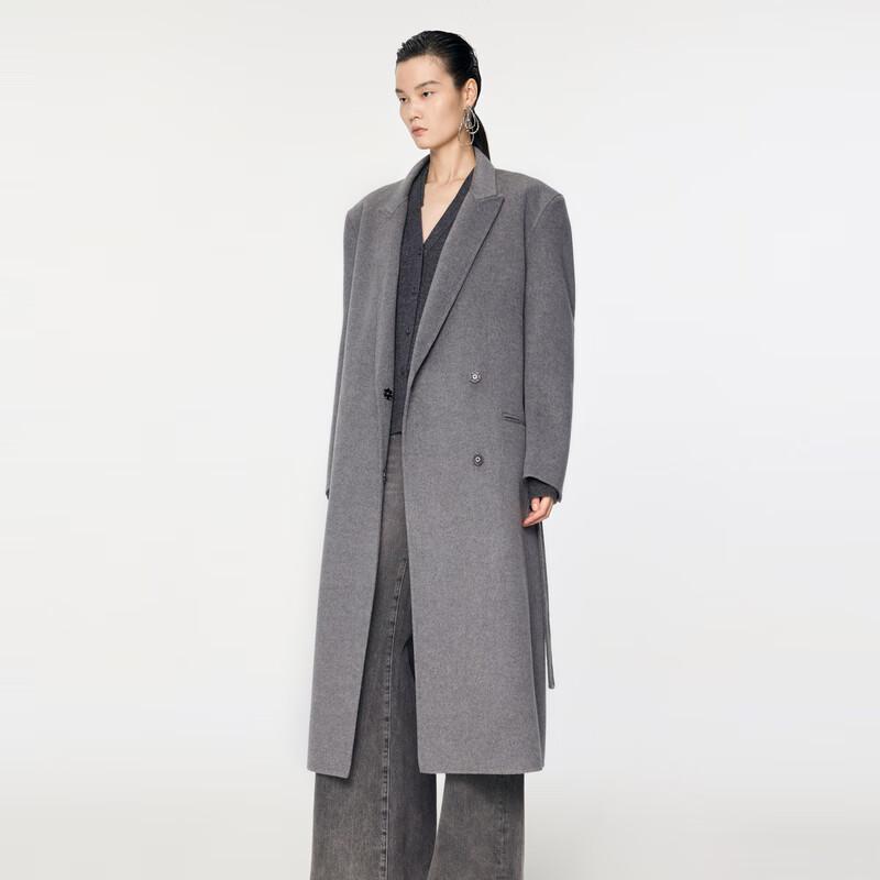 JNBY Women's H-Line Wool Cashmere Coat
