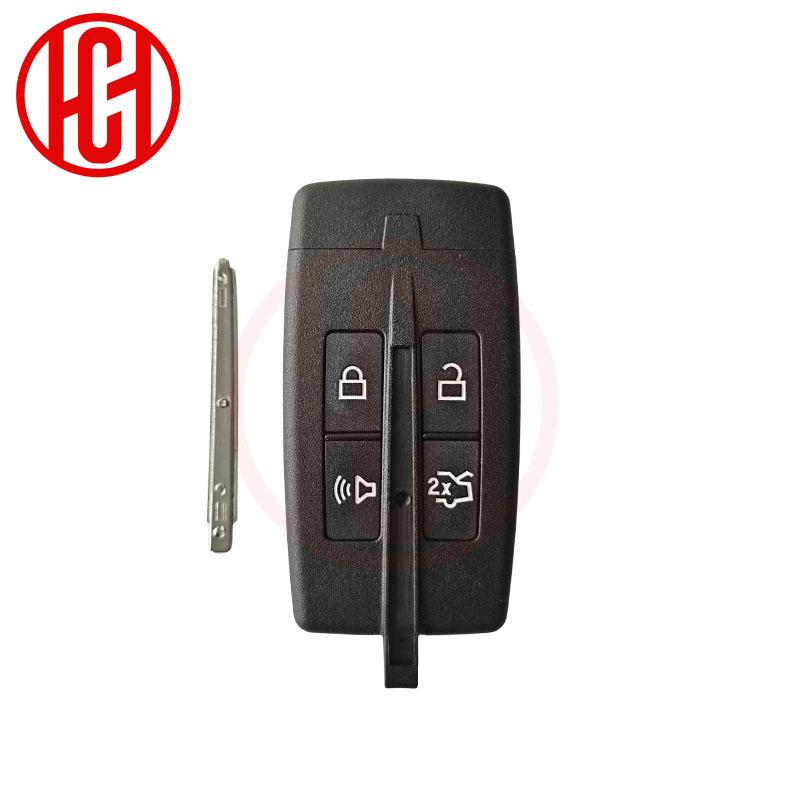 4 Buttons Smart Remote Key Shell Case for Lincoln MKS MKT 2009-2012 FCCID: M3N5WY8406 Car Key Shell Case