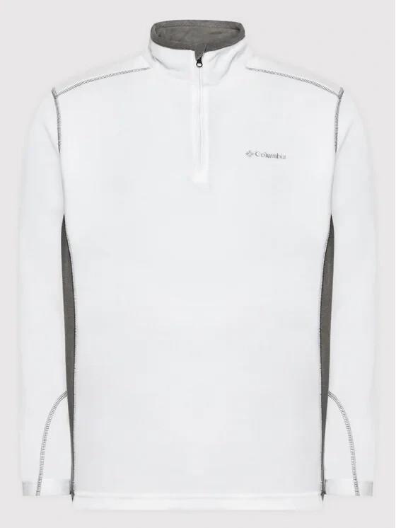 Куртка Columbia Men's Klamath Range II Half Zip Fleece Pullover-Tall white/city grey
