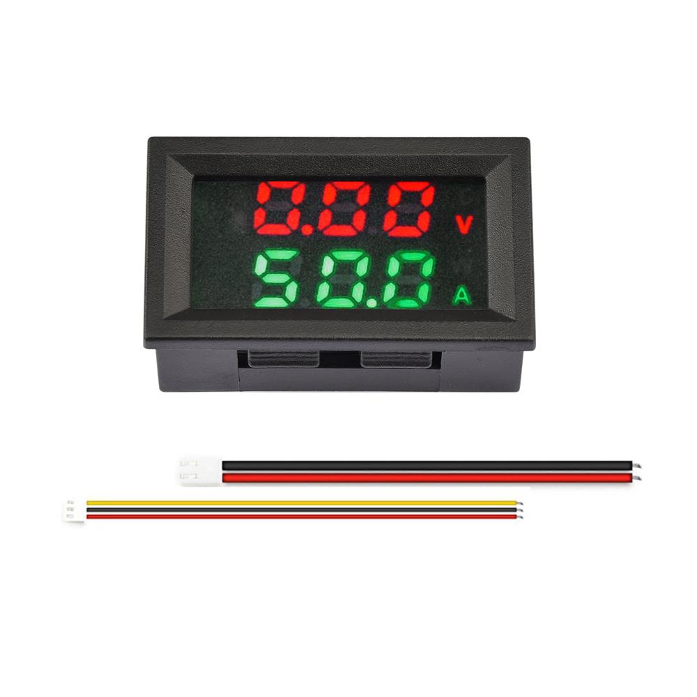 M430 DC 4-30V вольтметр-амперметр-ваттметр 10A 50A 100A с цифровым дисплеем, подходящий модуль для автомобилей
