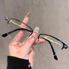 New Half-frame Glasses Myopia Glasses Frame Can Be Matched With Degree And Anti-blue Light MH9078
