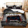 Gamepad Bed Three-Piece Quilt Cover 3D Digital Printing Kit