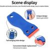 Multifunctional Plastic Glass Removal Cleaning Scraper Glue Removal Scraper Car Film Application Tool Kitchen Cleaning Shovel