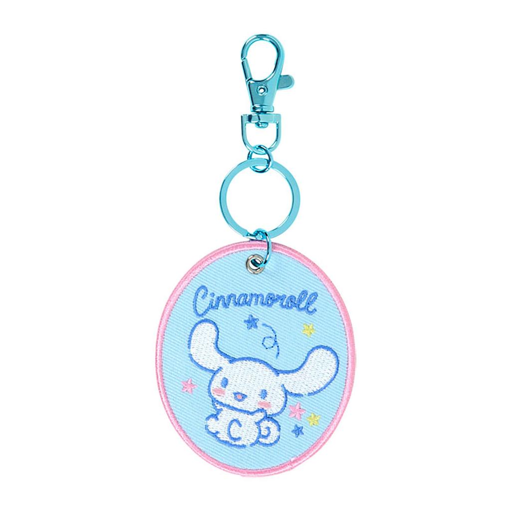Sanrio Cinnamoroll Embroidered Patch Keychain Awards 1st 485845 (Character Edition) Polyester/Steel
