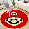 1 шт. Красный круглый ковер Марио для офиса, под офисные стулья, спальни, гостиной, домашний декор a0926030