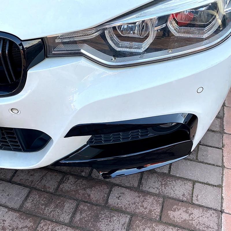 2 шт. сплиттер переднего бампера для BMW 3 серии F30 F31 M Pack 2013-2019