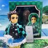 15 см Аниме Фигурка Kimetsu No Yaiba GK Танджиро Камадо Фигурка Действия Клинок Рассекающий Демонов Коллекционная Модель Куклы Игрушки со Светом