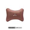 Car Stickers For Alfa Romeo High-quality Leather Car Seat Headrest Memory Foam Comfort Pillow Auto Interior For Alfa Romeo 4C 15