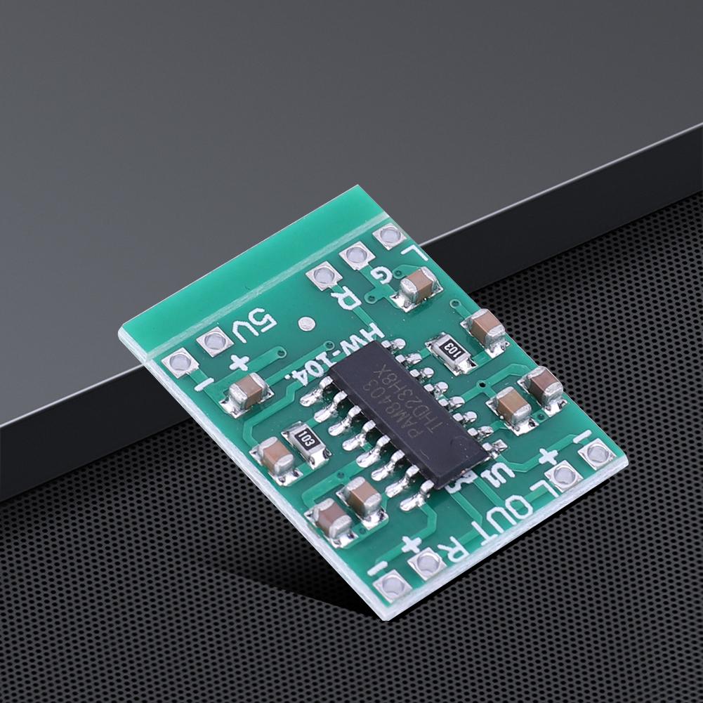 PAM8403 двухканальная плата усилителя мощности класса D супер мини цифровая плата усилителя 2*3 Вт DC2.5-5.5V источник питания