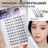 Mengduo Princess Small Chrysanthemum Lower Eyelashes Transparent Stem Lightweight Natural