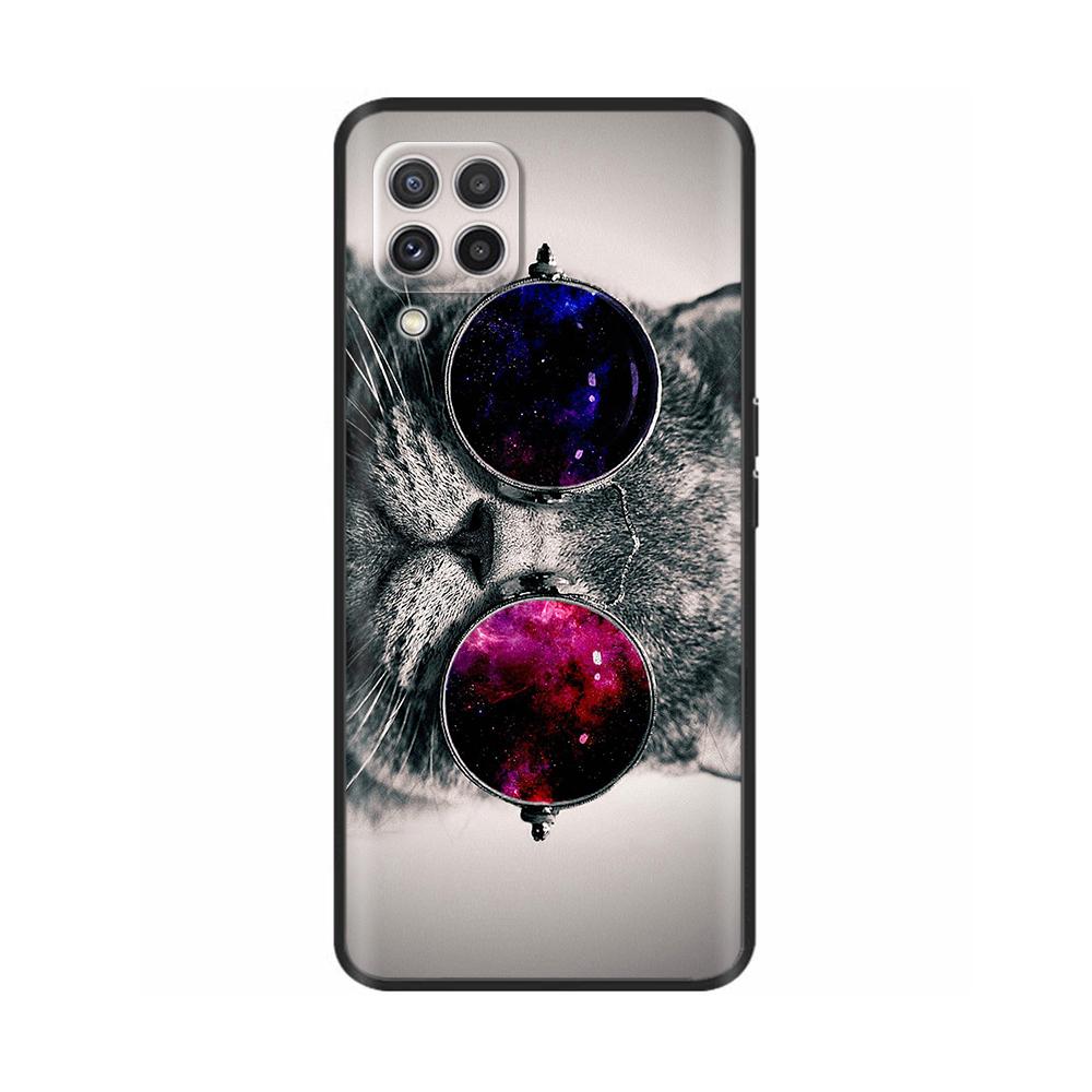 Чехол для Samsung Galaxy A12 6,5'' Стильный painted чехол Мягкий силиконовый чехол для телефона Для Samsung A12 M12 SM-A125F A127F N125F Coque