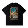 Dragon Ball Goku Shortsleeved Tshirt Unisex Large Size Loose Trendy Brand Summer Pure Cotton Unisex Parentchild Clothing