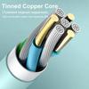0.25M 1M 1.5M 2M Different Lengths to Accept Customization 3A 90 Degree Usb Cable Usb a to Usb C Gaming Fast Charging Cable